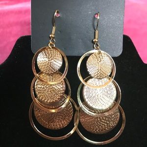 Paparazzi Gold circle Paparazzi earrings